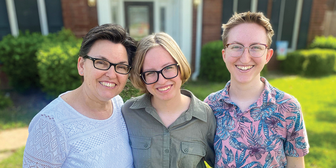 A family of Youth Leadership Tour winners. (L to R) Mom, Julie Kluthe her youngest Jessica Kluthe and oldest Anne Kluthe. Mom west on YLT in 1988 with her local Coop while Anne went in 2018 and Jessica is going on her trip in 2024.