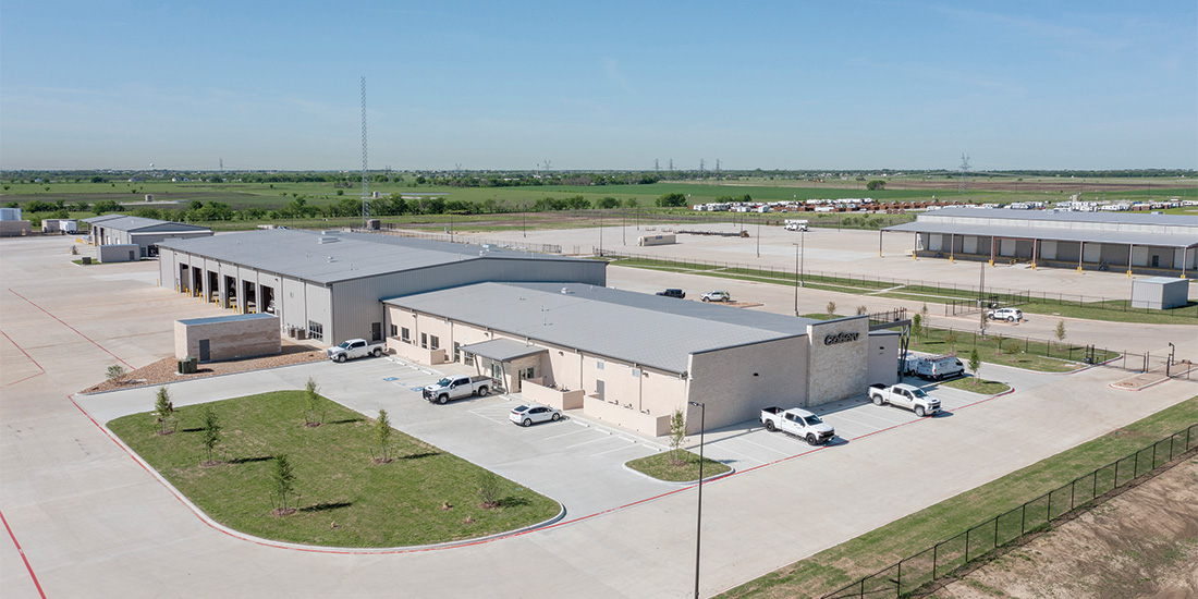 CoServ's new Krum facility officially opened in May 2024. The tornado-hardened control center, on-site fueling center and fleet maintenance center keep system operators, linemen and gas technicians safe and ready to respond to anything. Photos by KEN OLTMANN