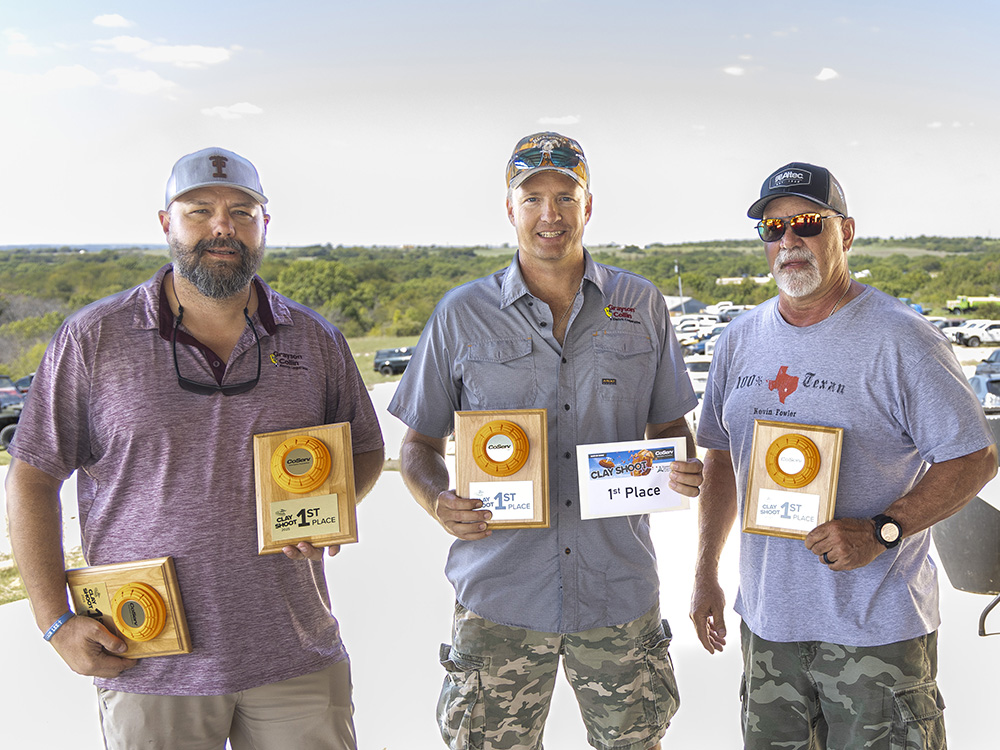2025 CCF Clay Shoot 1st Place Team – GRAYSON-COLLIN ELECTRIC CO-OP –  JASON PARKS, CHRIS BEGLEY, DUSTIN BEATY, and RUSSELL MCADOO