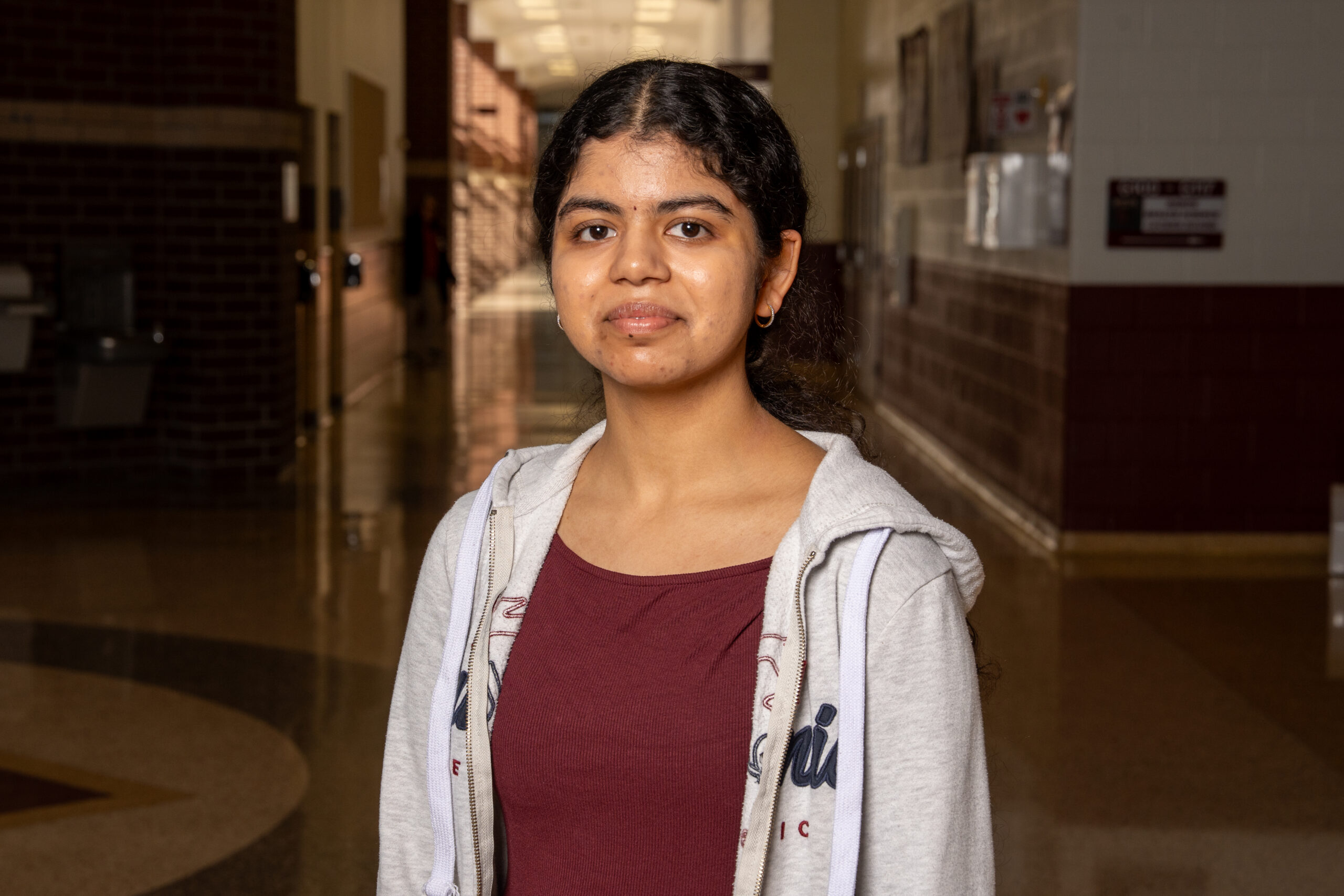 CoServ awrded Frisco ISD's Heritage High School Senior Akshiti Gundala with a ,000 Scholarship.