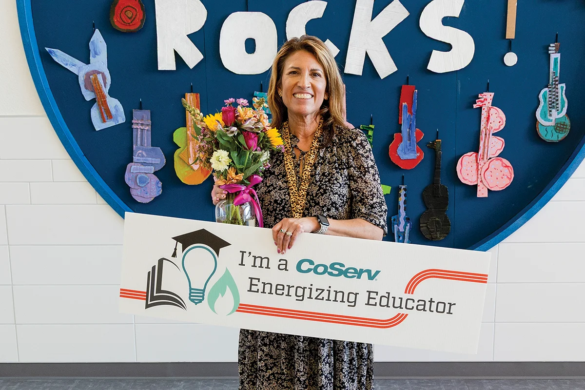 April Torres - Ruestmann Elementary School - Argyle ISD. Photo by KEN OLTMANN